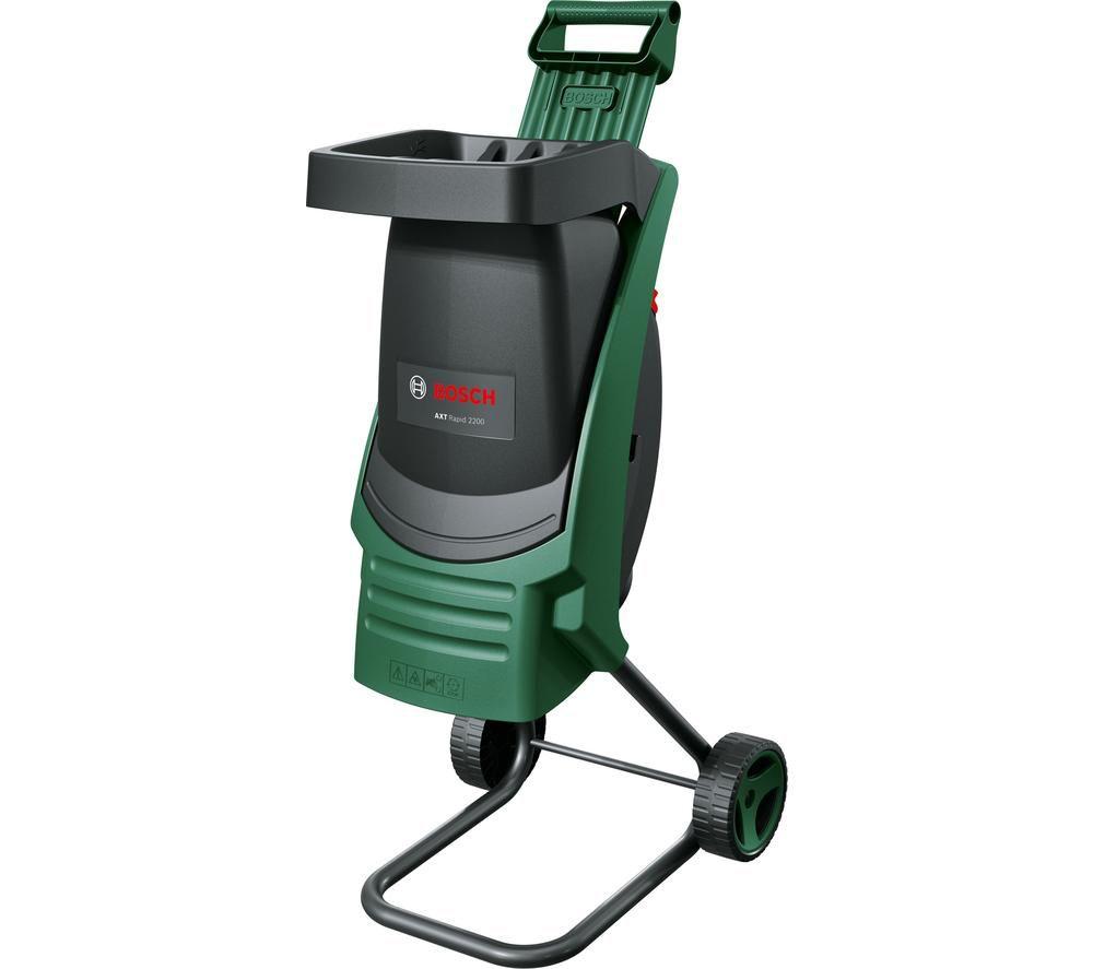 Bosch Easy Axt Rapid 2200 Garden Shredder, Black,Green