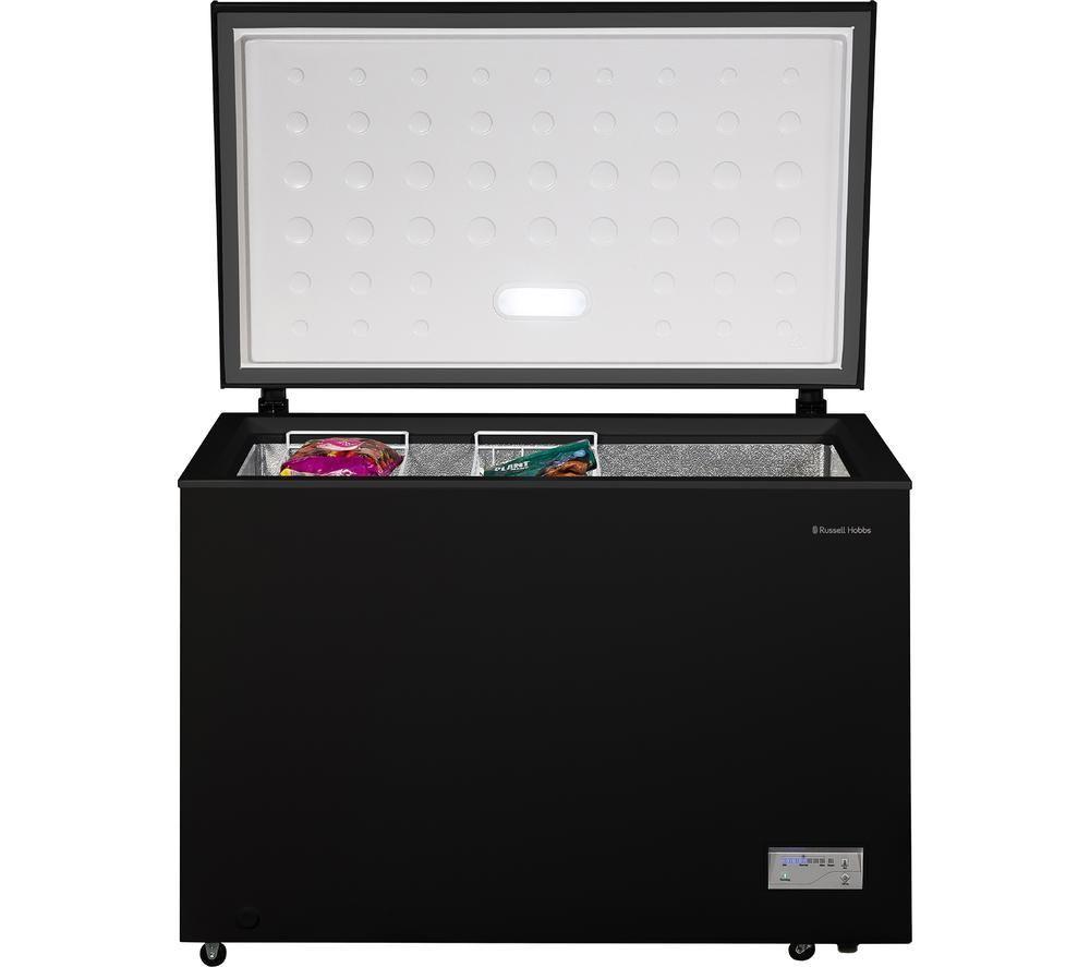 RUSSELL HOBBS RH300CF201B Chest Freezer – Black, Black
