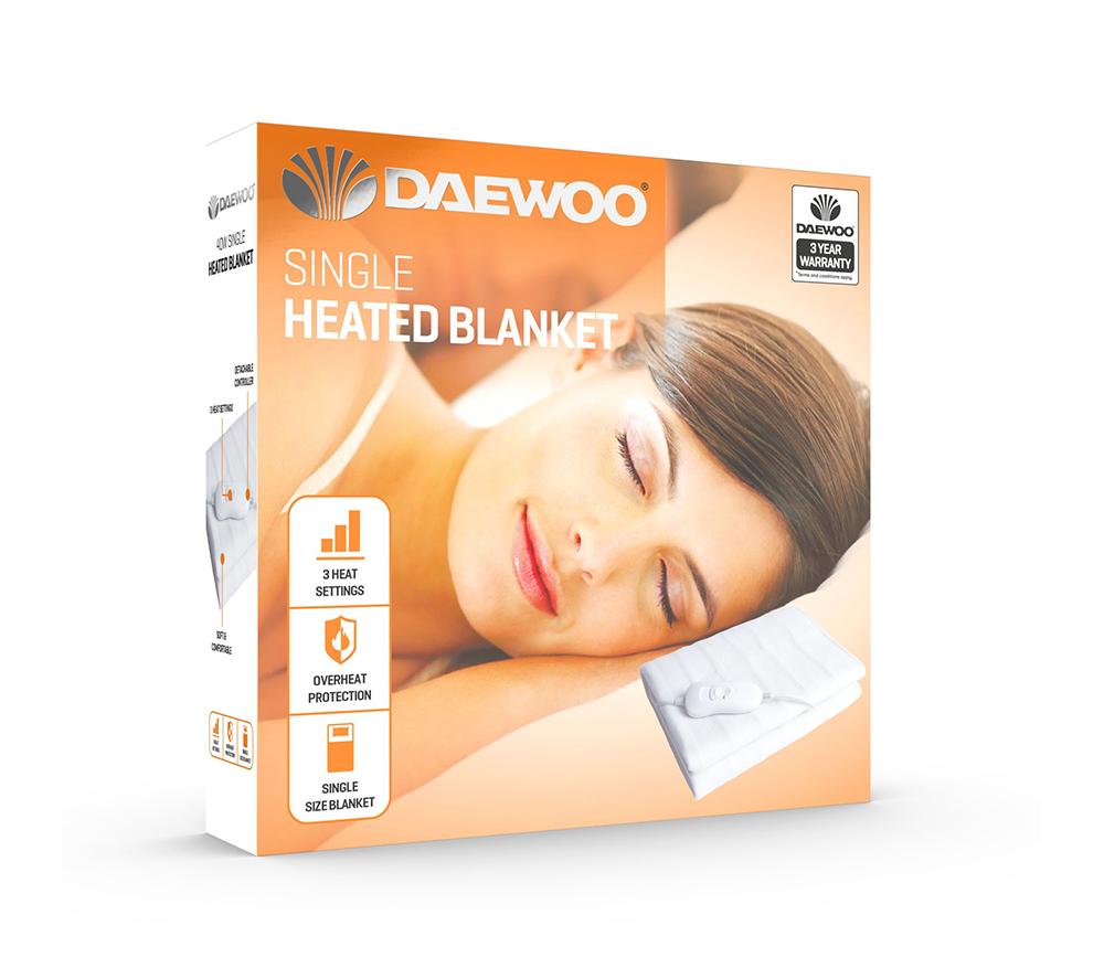 Buy DAEWOO HEA1484GE Electric Heated Underblanket Single Currys