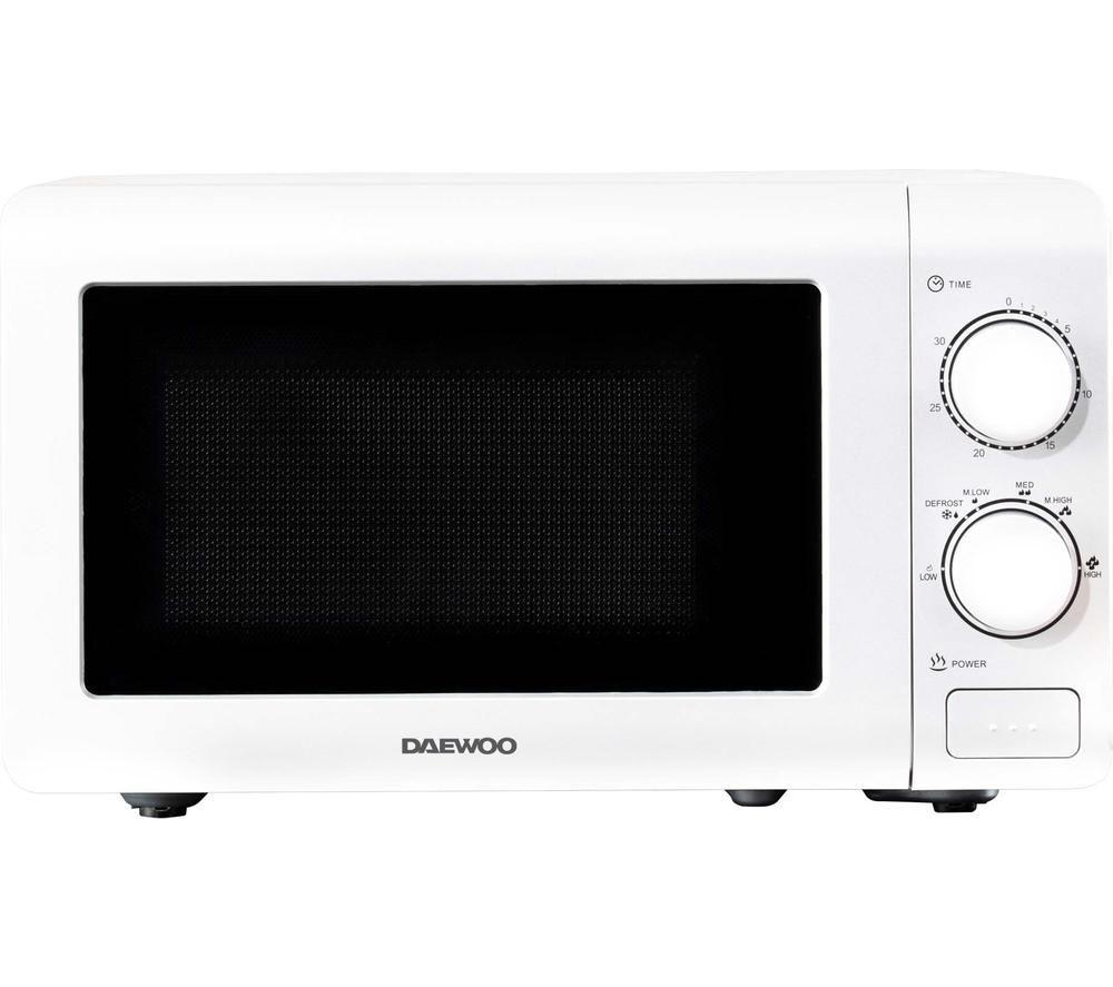 DAEWOO SDA2478GE Solo Microwave - White, White