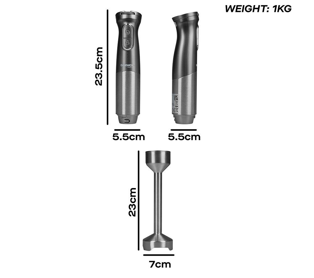 DAEWOO Freedom SDA2633GE Hand Blender - Black image number 8 of 8