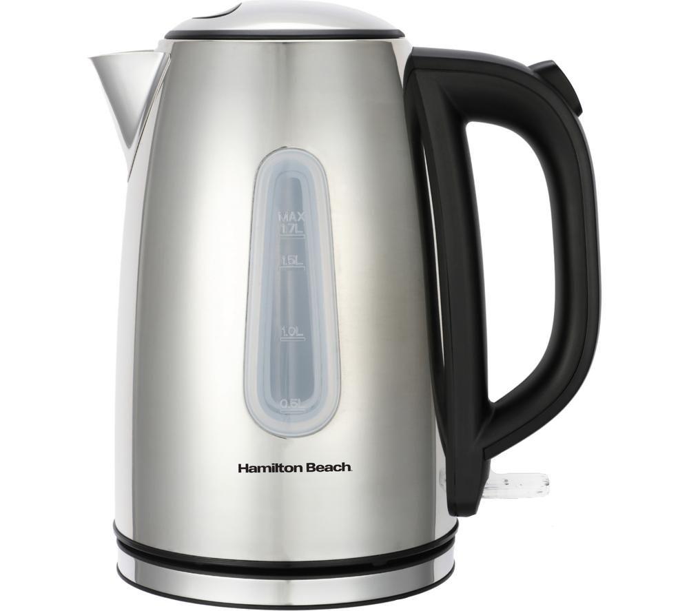 HAMILTON BEACH Rise HB01402P Jug Kettle - Polished Silver