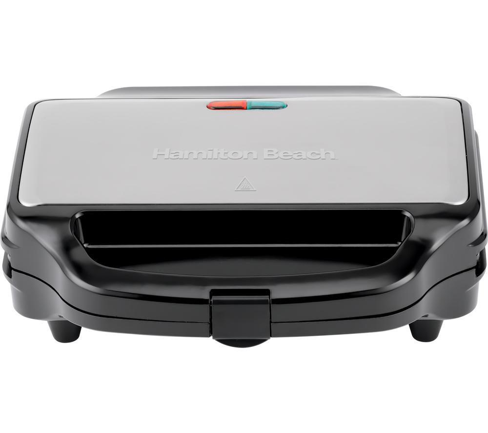 Buy HAMILTON BEACH Deep Fill HB1026 Sandwich Toaster Black Stainless Steel Currys