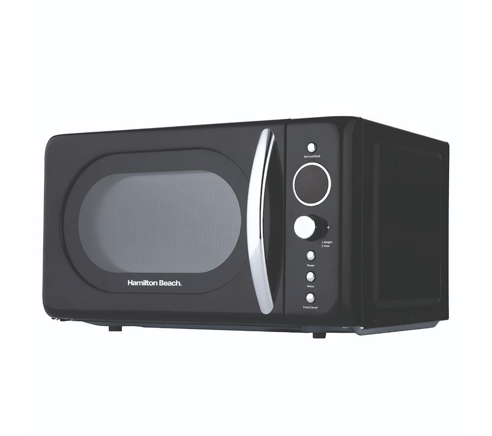 HAMILTON BEACH Retro HB70H20B Compact Solo Microwave review