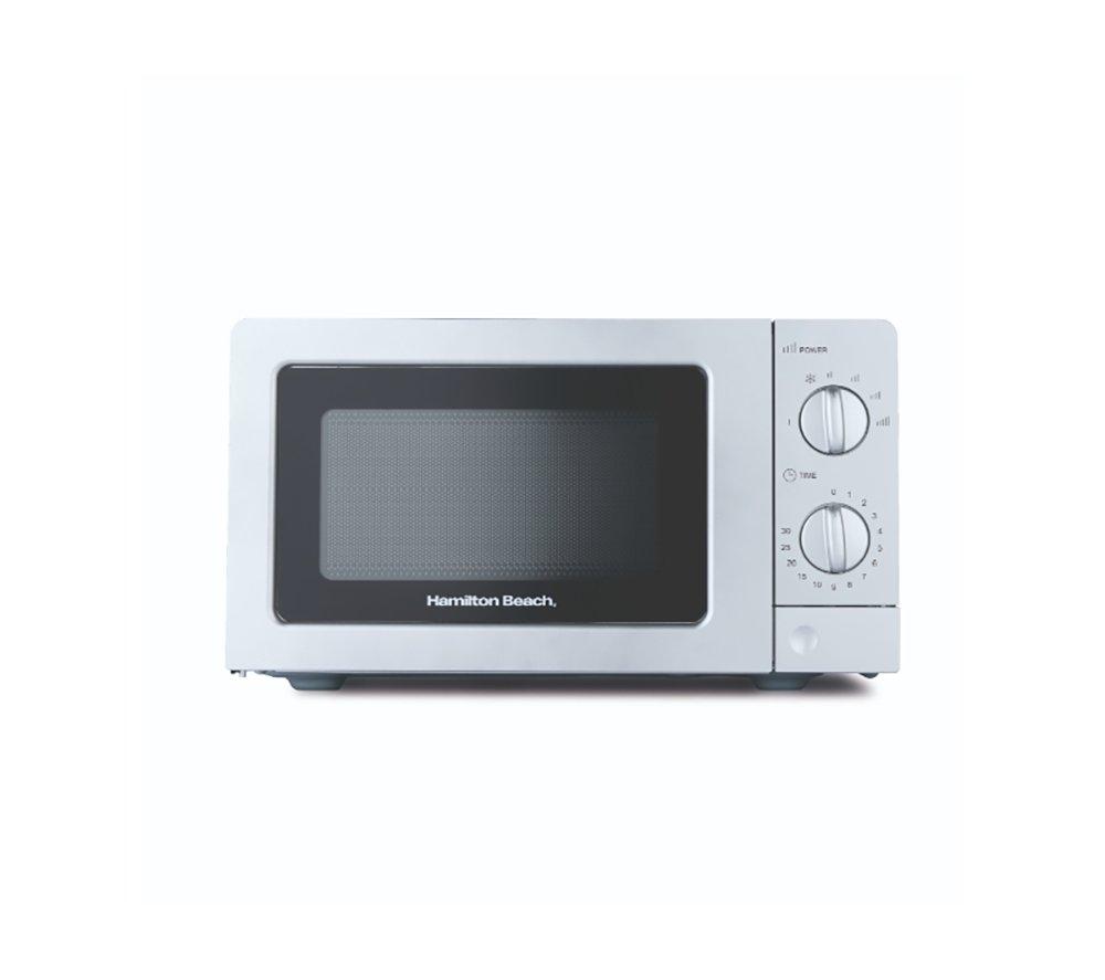 HAMILTON BEACH HB70T20S Compact Solo Microwave - Silver