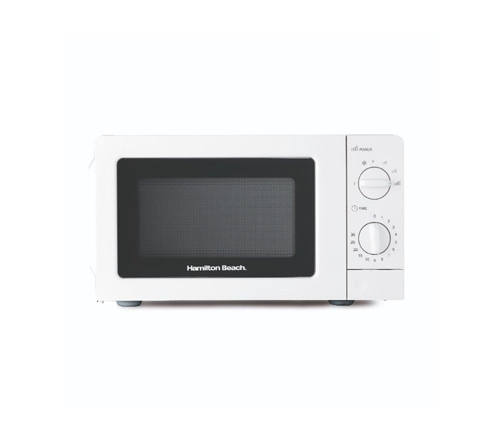 HAMILTON BEACH HB70T20W Compact Solo Microwave - White