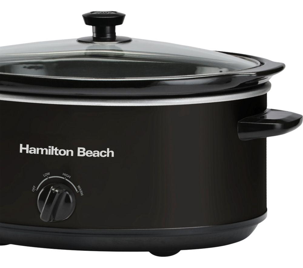 HAMILTON BEACH The Family Favourite Slow Cooker - Black image number 2 of 4