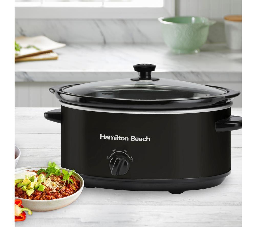 HAMILTON BEACH The Family Favourite Slow Cooker - Black image number 3 of 4