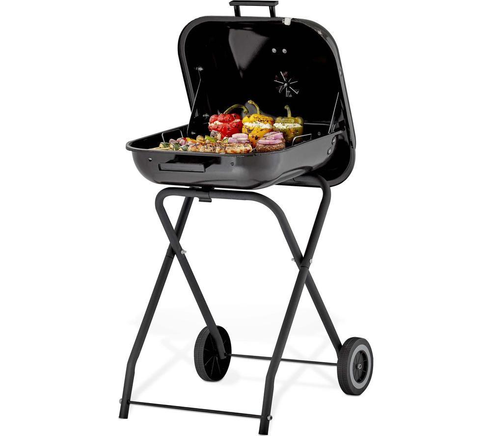TOWER XL T978571 Portable Charcoal BBQ - Black image number 3 of 12