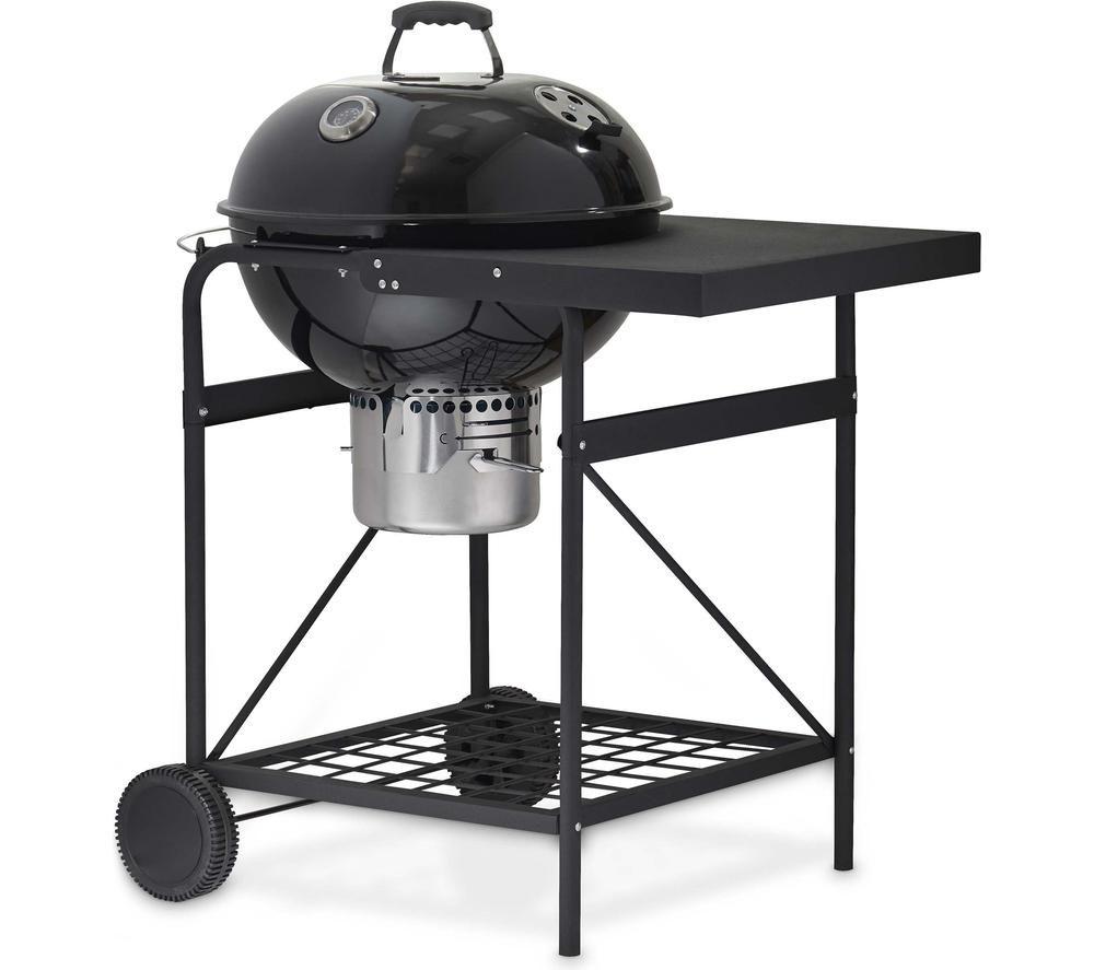 TOWER T978572 Kettle Charcoal BBQ - Black image number 2 of 14