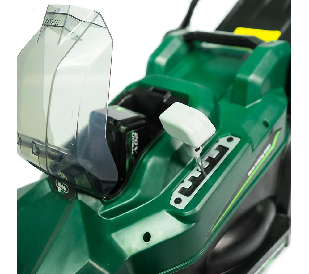 WEBB WEV20LM33B4 Cordless Rotary Lawnmower - Green & Black image number 7 of 16