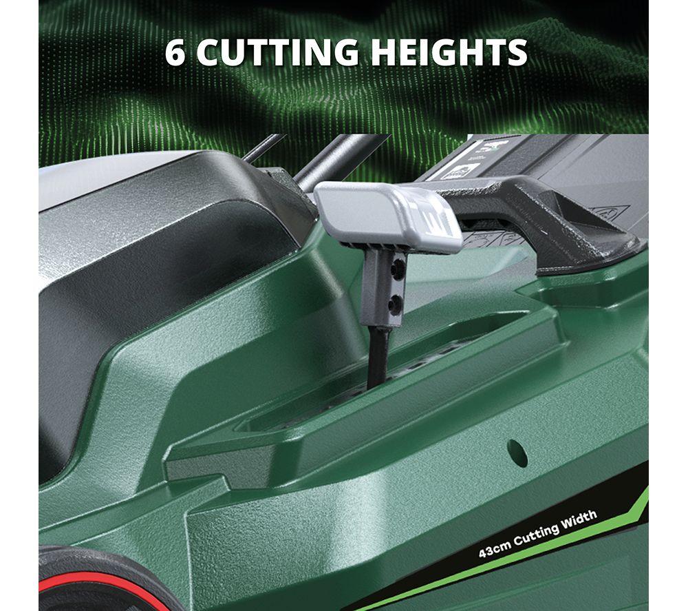 WEBB Classic WEV20X2LM43B4X Cordless Rotary Lawn Mower - Black & Green image number 4 of 11