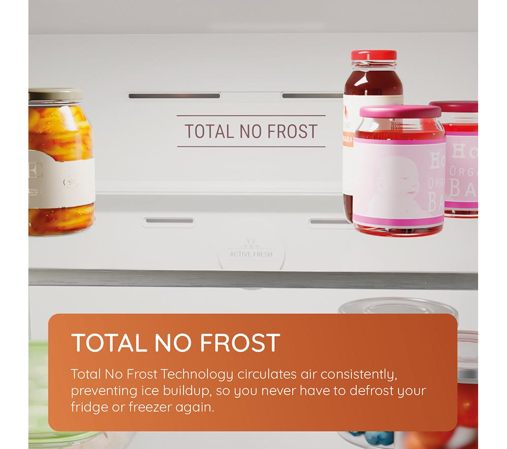 HOTPOINT Total No Frost HQ9 U2BL G Fridge Freezer - Black Inox image number 5 of 14