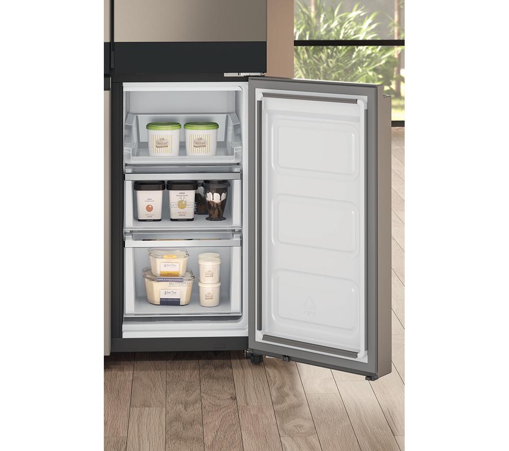 HOTPOINT Total No Frost HQ9 U2BL G Fridge Freezer - Black Inox image number 11 of 14