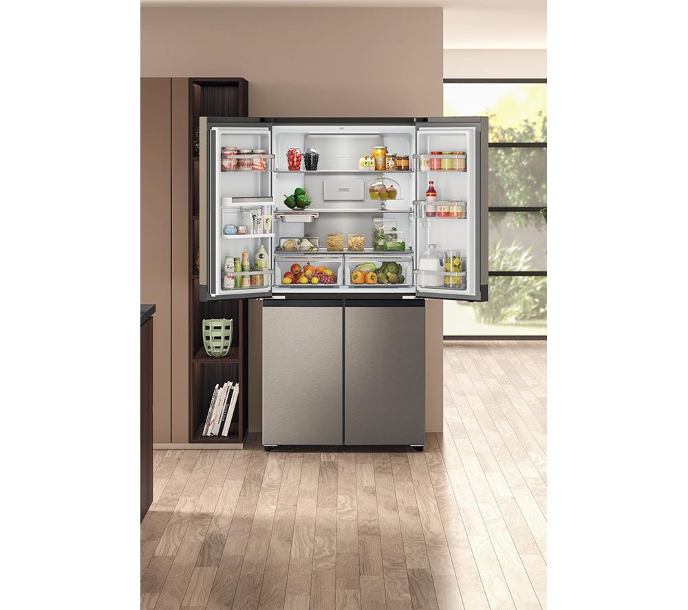 HOTPOINT Total No Frost HQ9 U2BL G Fridge Freezer - Black Inox image number 12 of 14