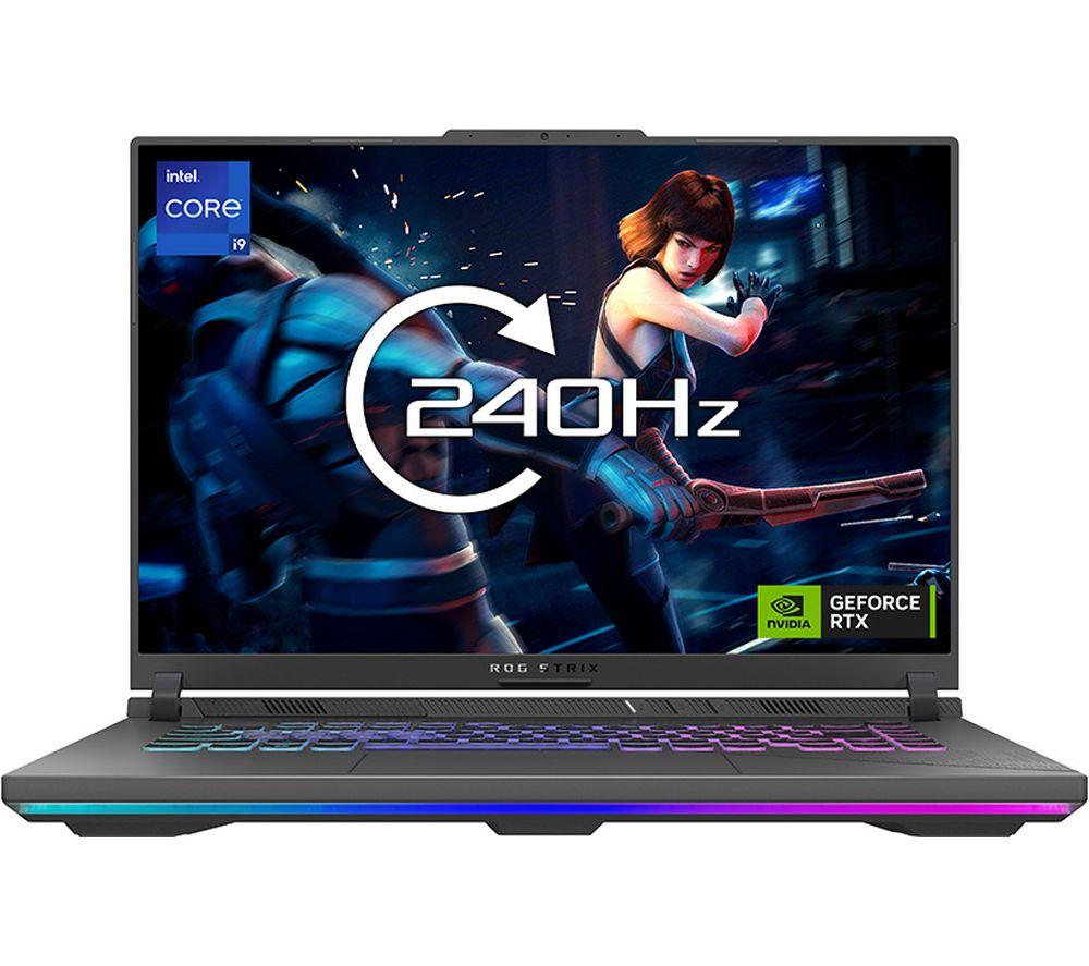 ASUS ROG Strix G16 16 Gaming Laptop - IntelCore? i9, RTX 4060, 1 TB SSD, Black,Green