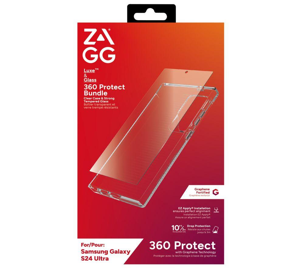 Buy ZAGG Galaxy S24 Ultra Luxe Case Screen Protector Bundle
