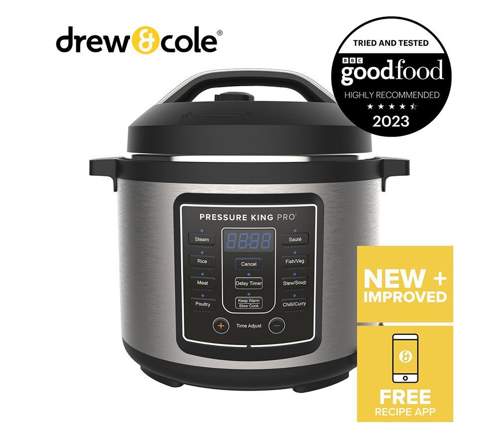 Buy DREW COLE Pressure King Pro 01731 Multicooker Chrome Currys