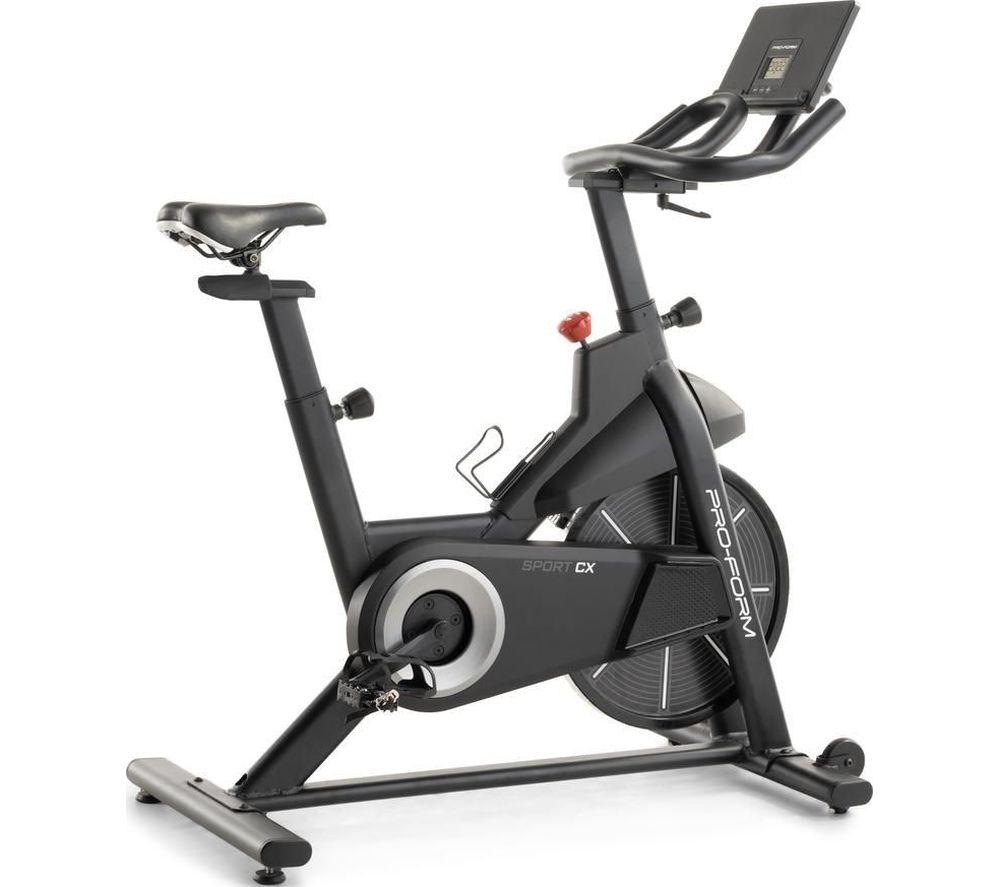 Buy PROFORM Sport CX Smart Bluetooth Exercise Bike Black Silver Currys