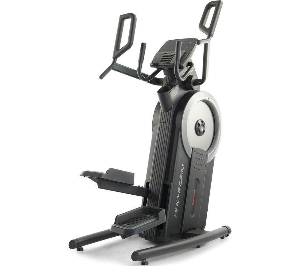 PROFORM Trainer HL Smart Bluetooth Elliptical Machine - Black & Silver, Silver/Grey,Black