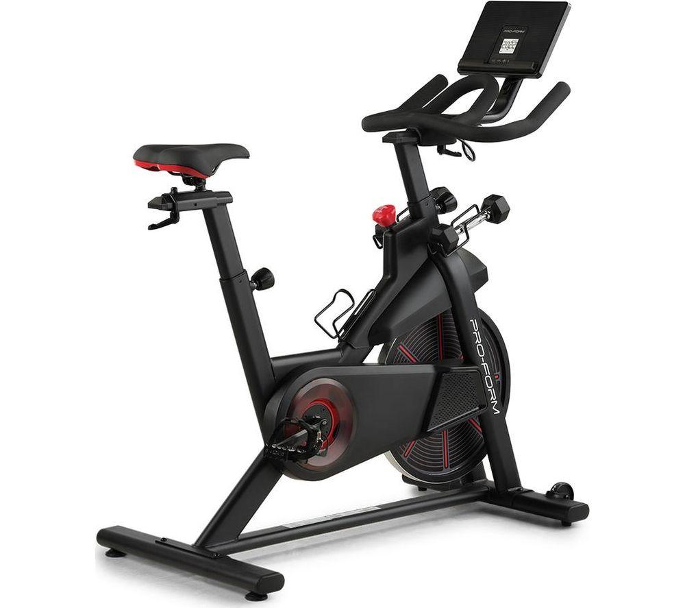 PROFORM Pro Trainer 500 Smart Bluetooth Exercise Bike - Black & Red, Black,Red