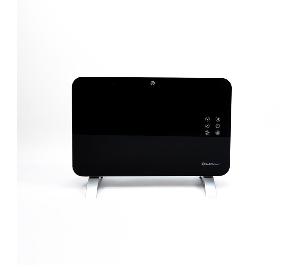Rediffusion Red1000gb Smart Panel Heater - Black, Black