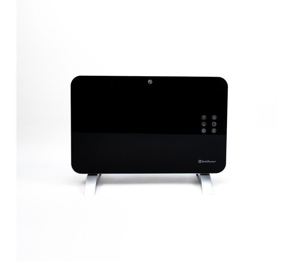 REDIFFUSION RED1000GB Smart Panel Heater - Black