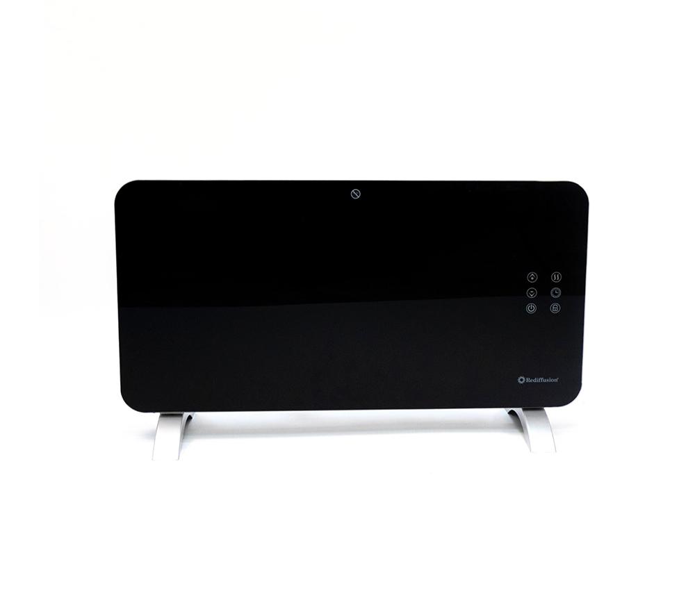 Rediffusion Red1500gb Smart Panel Heater - Black, Black