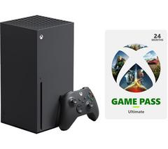 MICROSOFT Xbox Series X & 24 Month Game Pass Ultimate Bundle - 1 TB