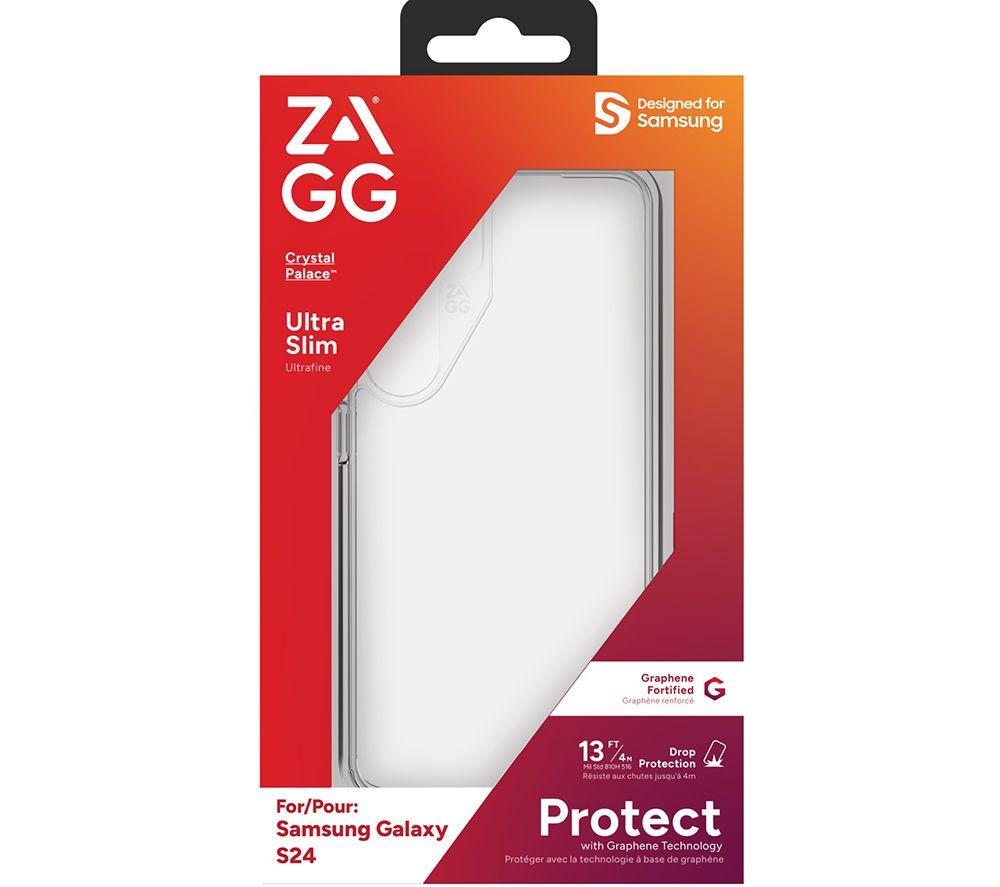 ZAGG Crystal Palace Galaxy S24 Case - Clear, Clear