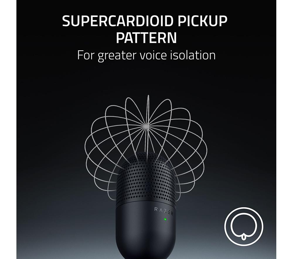 Buy RAZER Seiren V3 Mini Microphone - Black | Currys