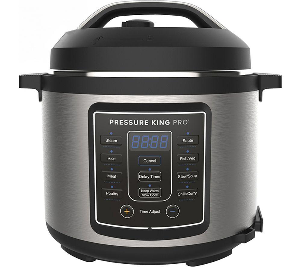 DREW & COLE Pressure King Pro 01733 Multicooker - Chrome, Silver/Grey