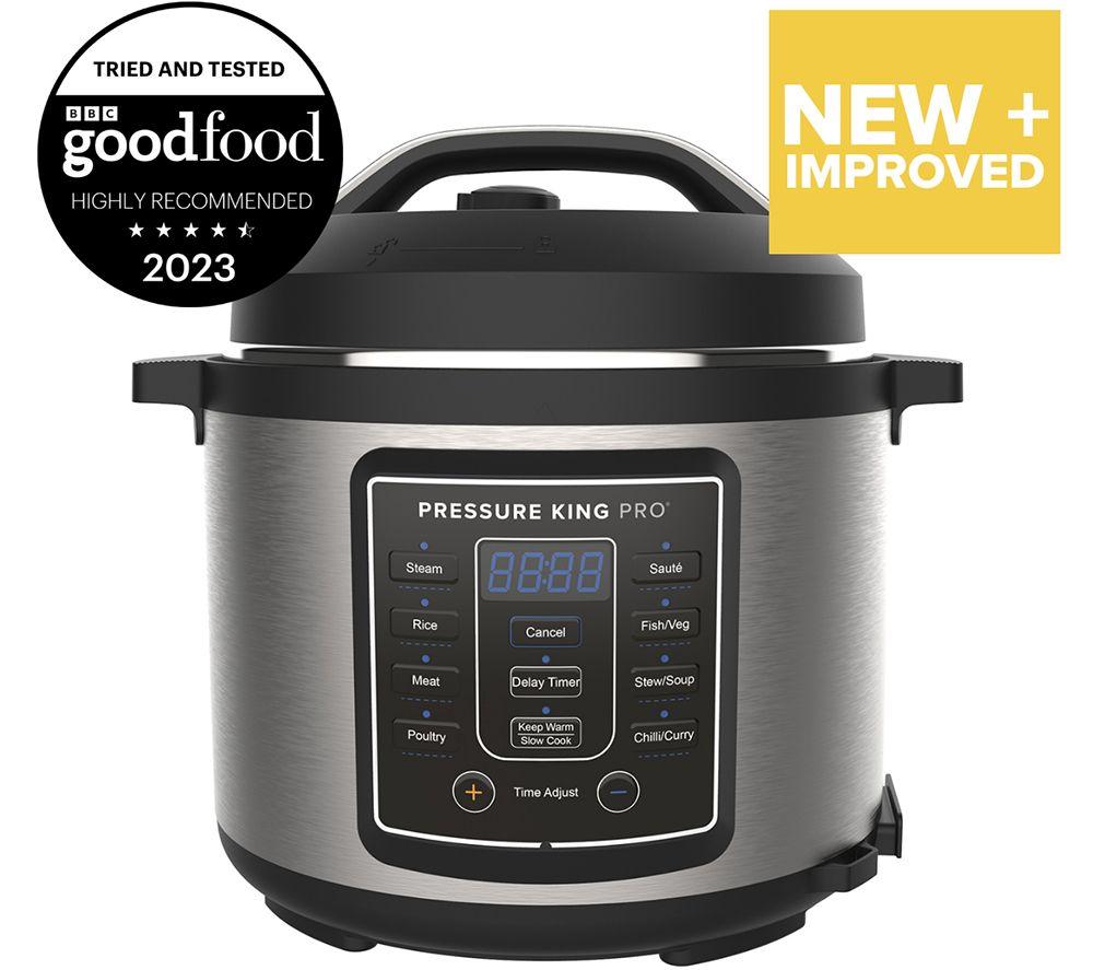 Buy DREW COLE Pressure King Pro 01733 Multicooker Chrome Currys