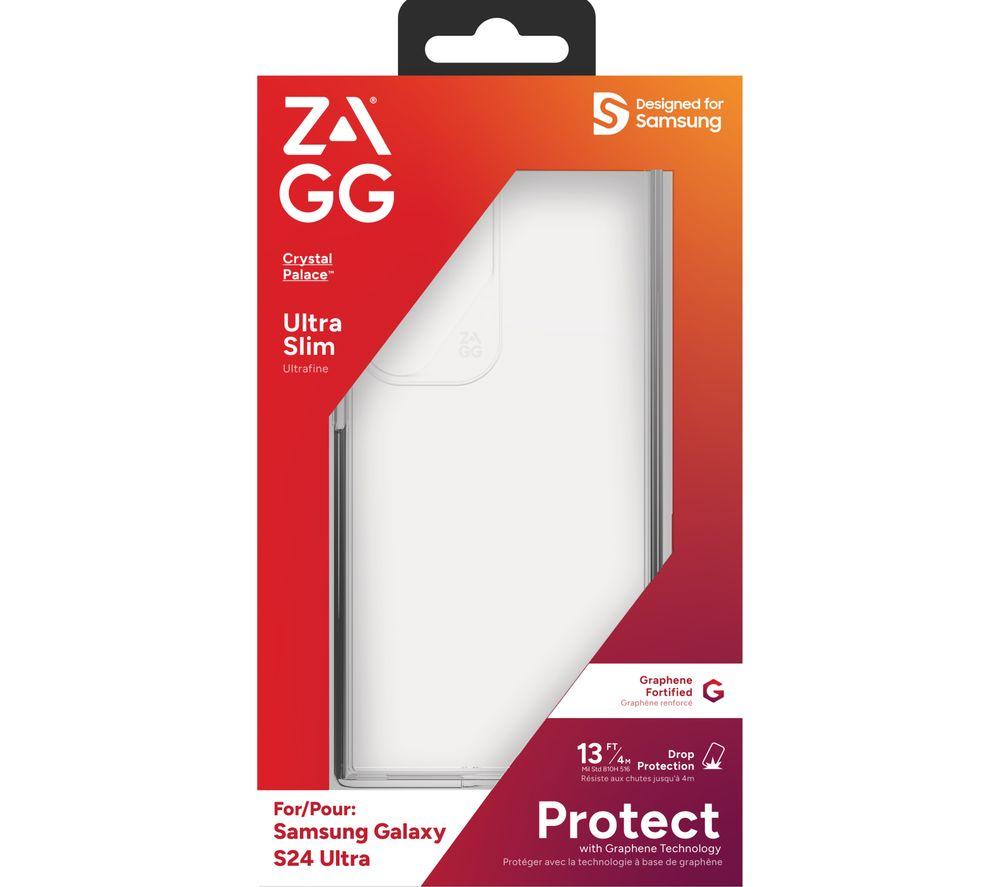 ZAGG Crystal Palace Galaxy S24 Ultra Case - Clear, Clear