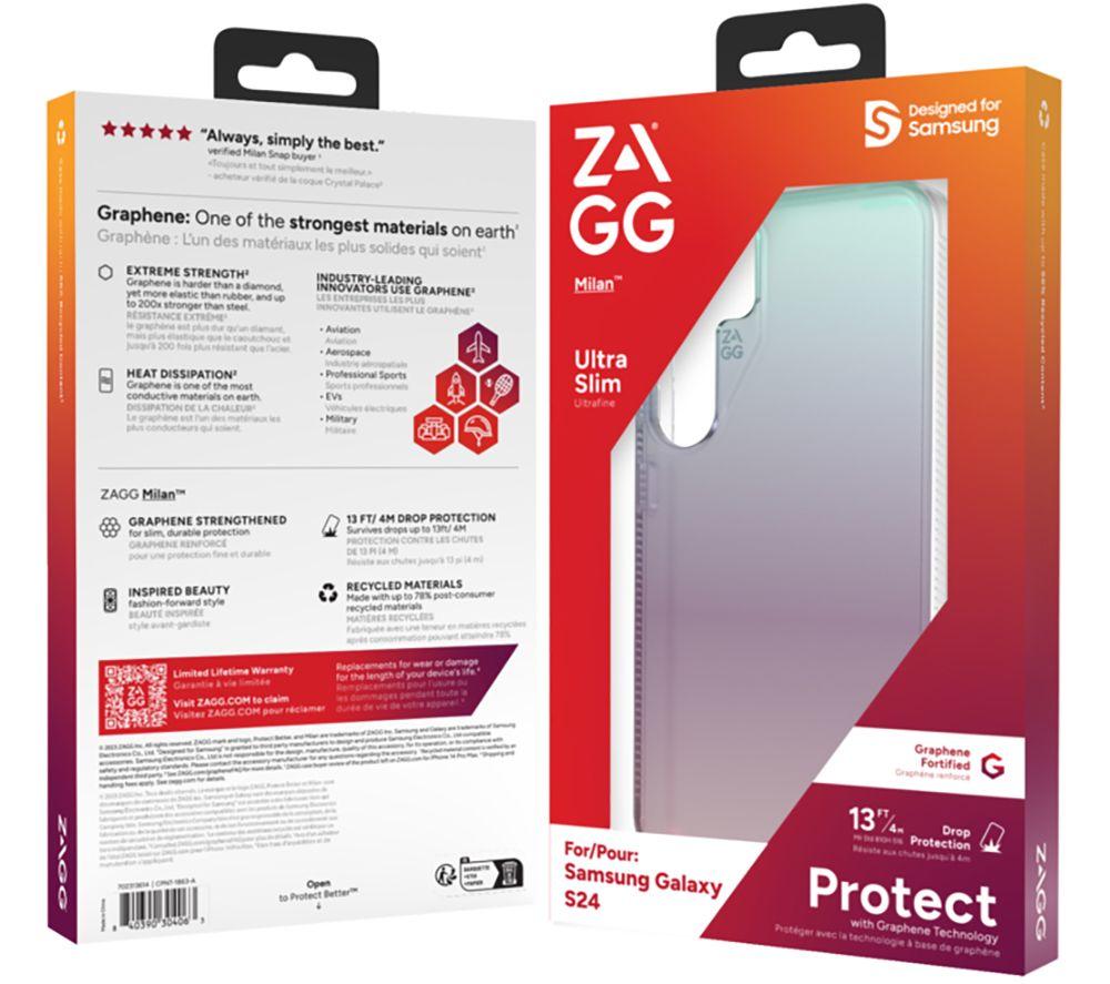 ZAGG Milan Galaxy S24 Case - Iridescent image number 2 of 3