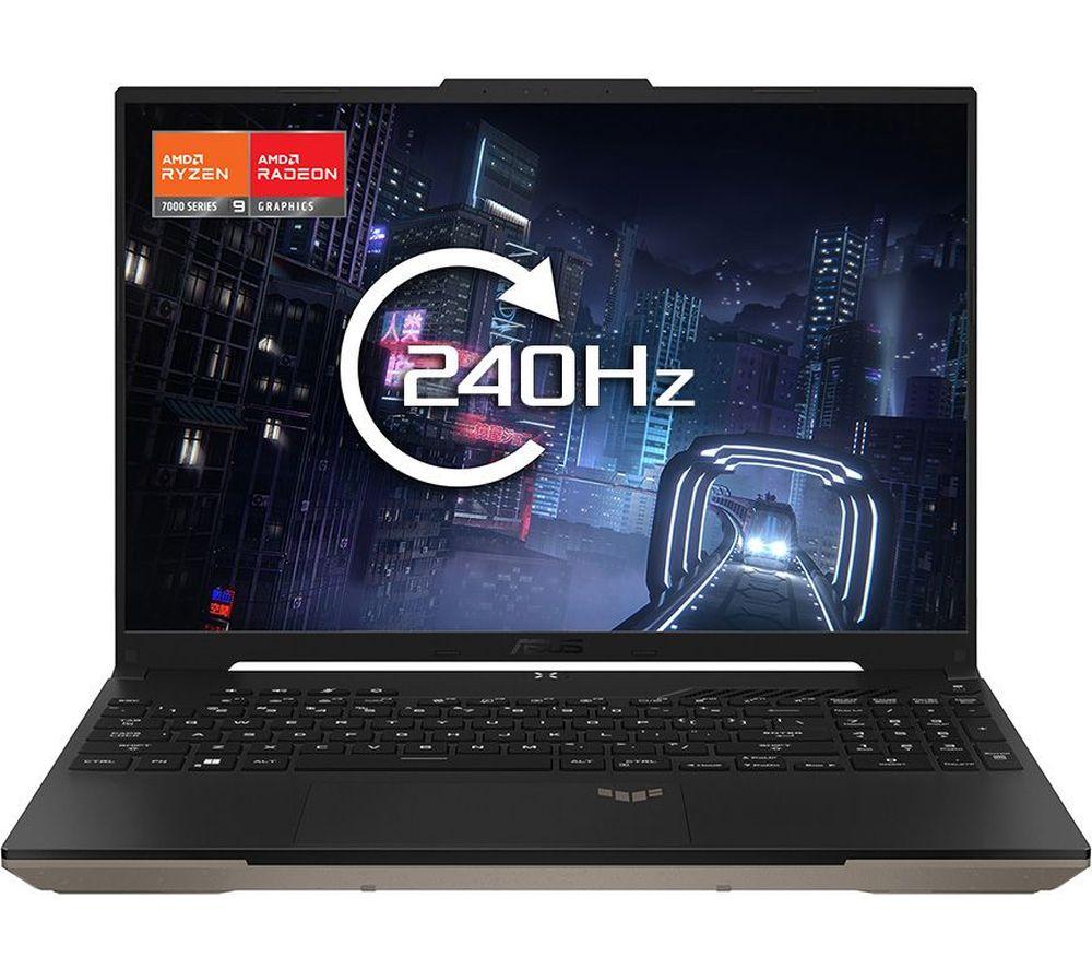ASUS TUF GamingA16 AdvantageEdition 16 Gaming Laptop - AMD Ryzen 9, RX 7600S, 1 TB SSD, Silver/G