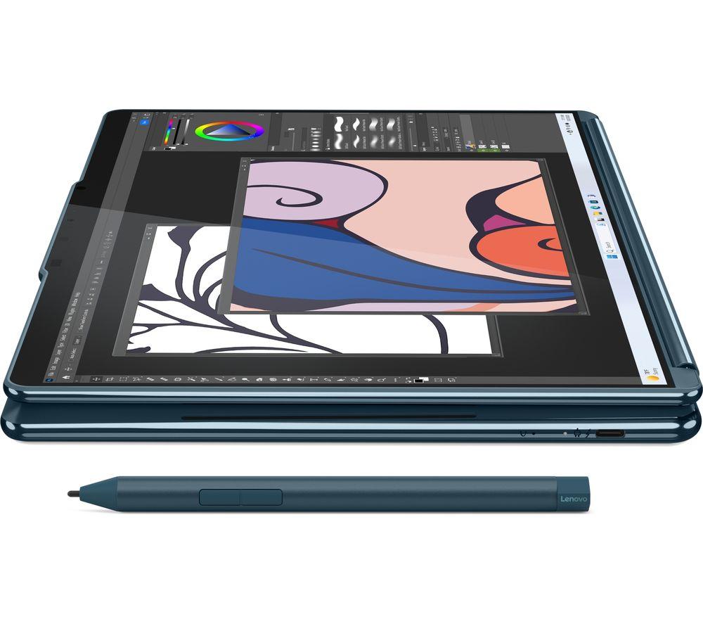 LENOVO Yoga Book 9 13.3' 2 in 1 Laptop - Intel® Core™ Ultra 7, 1 TB SSD, Teal - image 6