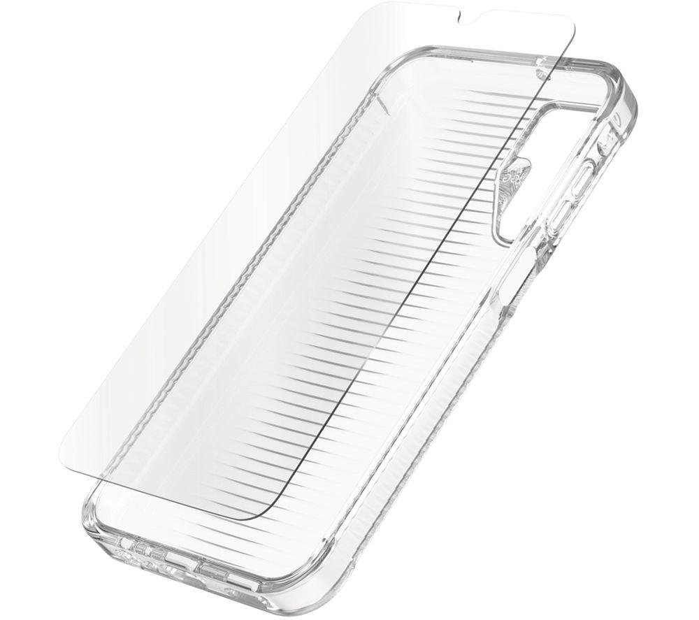 Buy ZAGG Galaxy A15 Luxe Case & Screen Protector Bundle Clear Currys