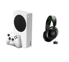 MICROSOFT Xbox Series S (512 GB) & Arctis Nova 4X Wireless 7.1 Gaming Headset Bundle