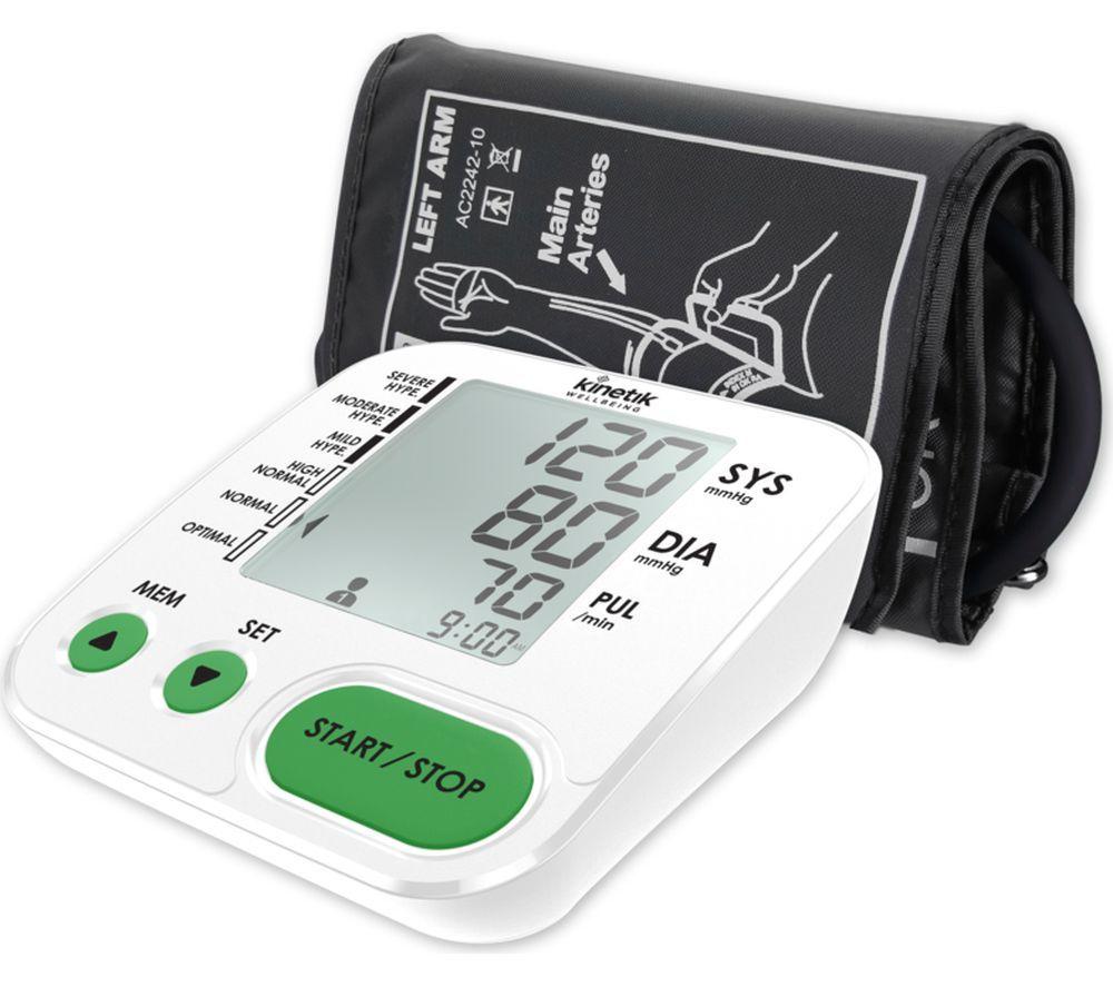 KINETIK KINTMB-1970 Automatic Blood Pressure Monitor, White