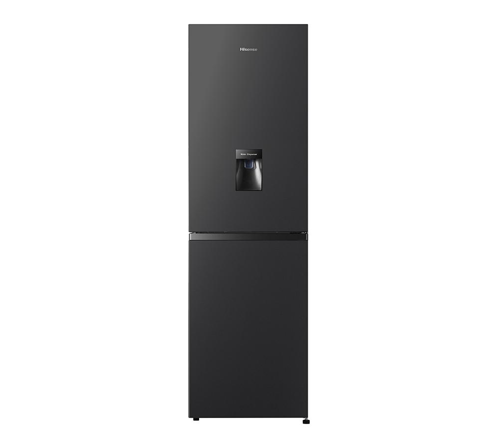 HISENSE RB327N4WBE 50/50 Fridge Freezer - Black