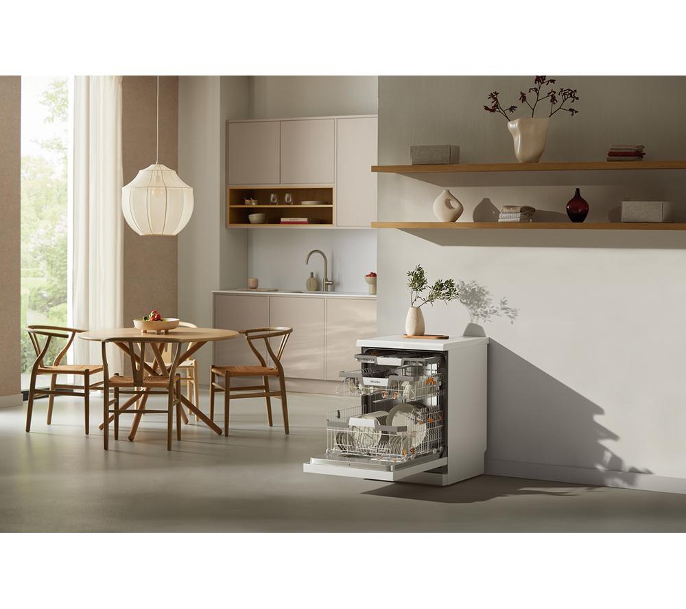 MIELE AutoDos G7130 SC Full-size WiFi-enabled Dishwasher - White image number 8 of 30