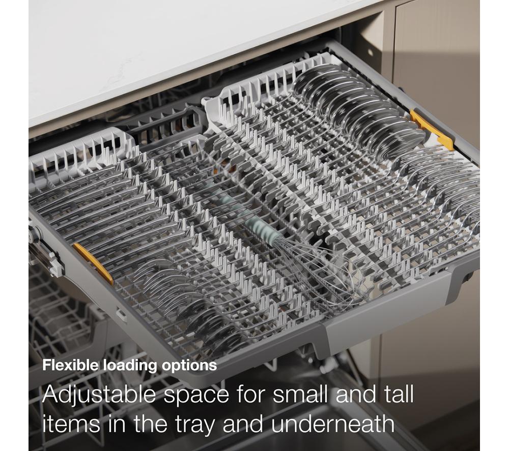 MIELE AutoDos G7130 SC Full-size WiFi-enabled Dishwasher - White image number 16 of 30