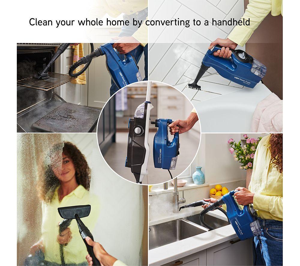 VAX Steam Fresh Total Home 1-1-143016 Steam Mop - White & Navy Blue image number 5 of 11