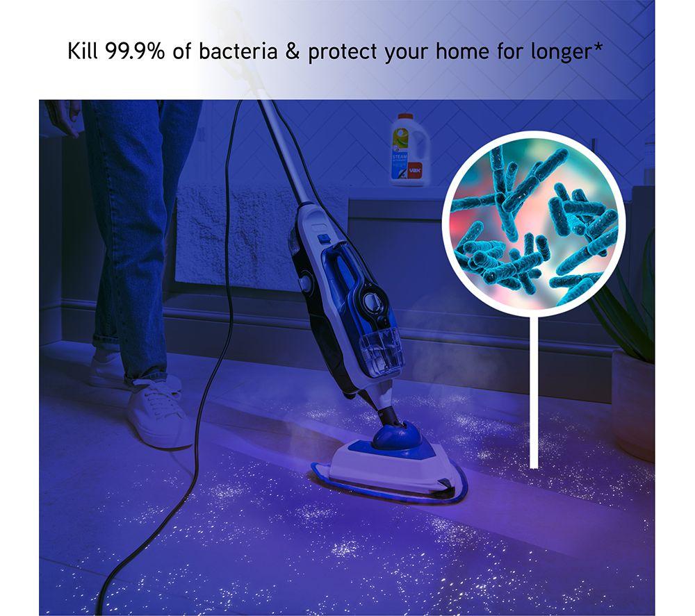 VAX Steam Fresh Total Home 1-1-143016 Steam Mop - White & Navy Blue image number 6 of 11