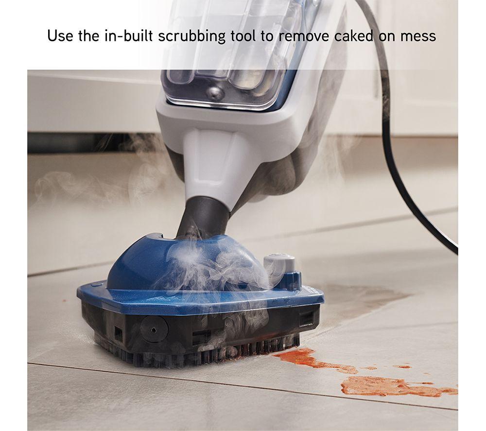 VAX Steam Fresh Total Home 1-1-143016 Steam Mop - White & Navy Blue image number 7 of 11