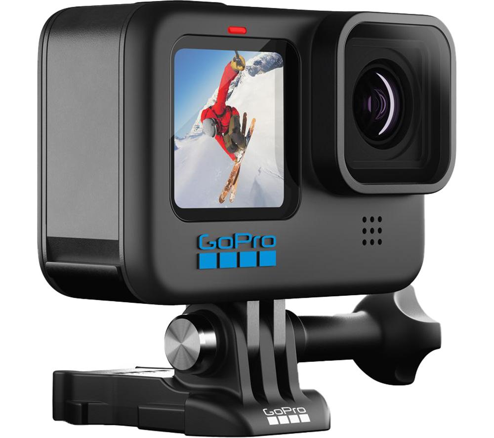 GOPRO HERO10 Black 4K Ultra HD Action Camera - Black, Black