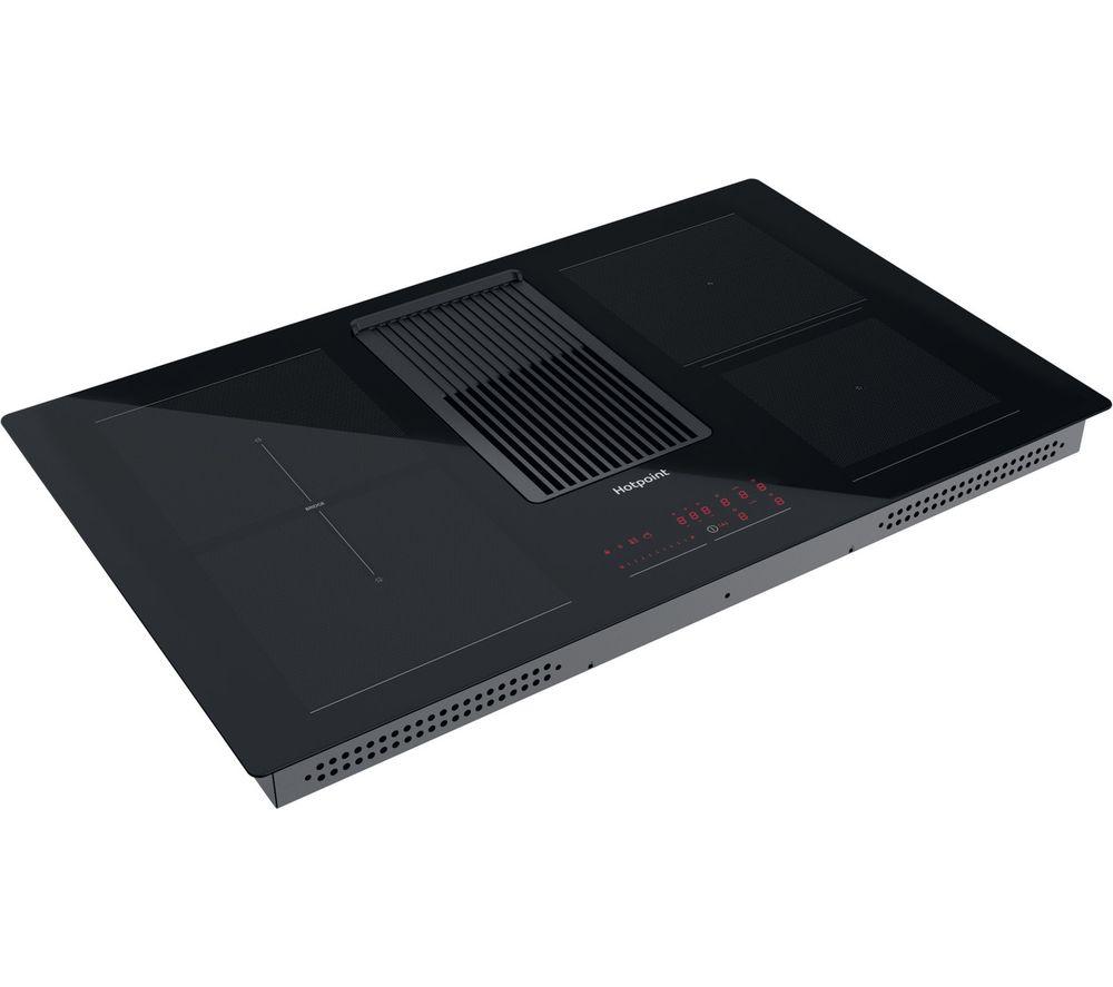 HOTPOINT PVH 92 B K/F KIT 83 cm Electric Induction Hob - Black image number 3 of 10