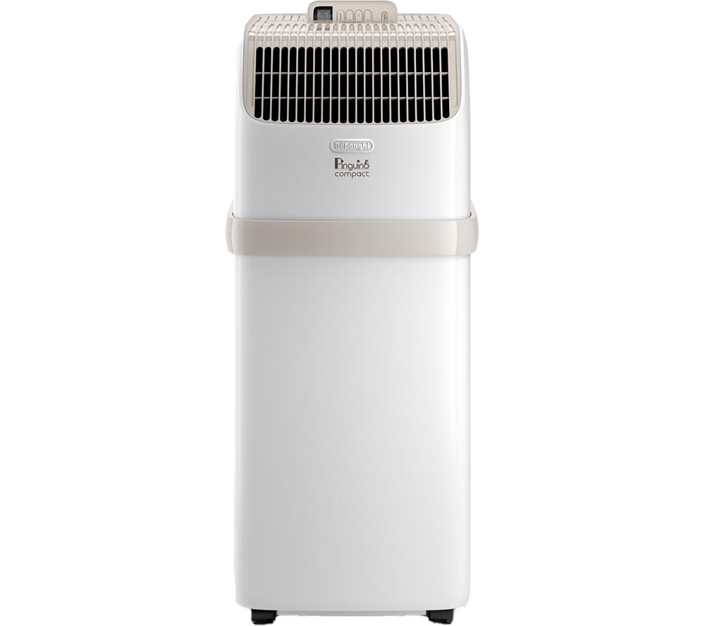 DELONGHI Pinguino PAC ES72 Air Conditioner & Dehumidifier - White, White