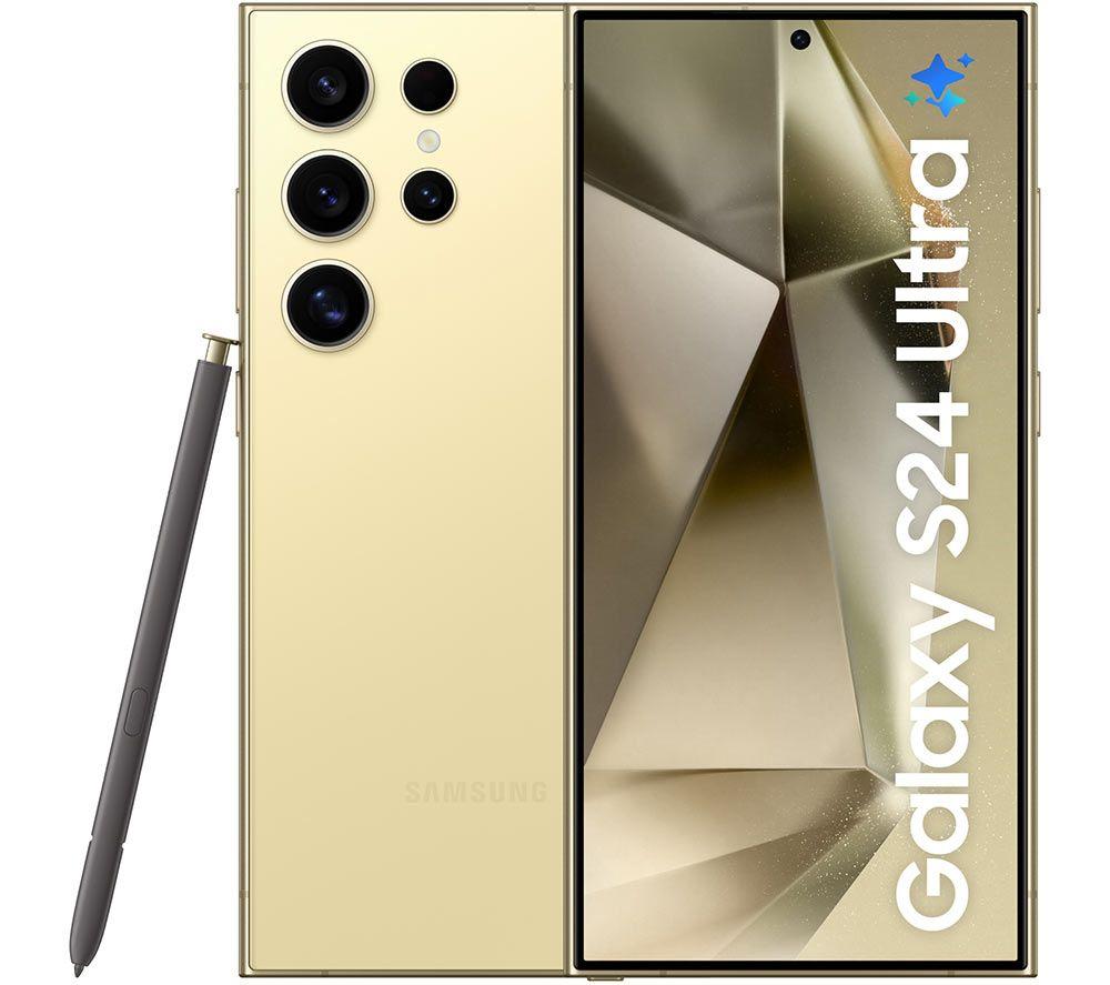 SAMSUNG Galaxy S24 Ultra - 1 TB, Titanium Yellow - image 1